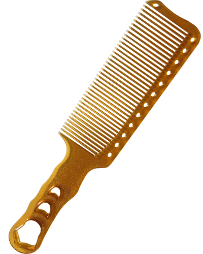 Расческа для стрижки под машинку ECHO 22 см арт. N-16 gold